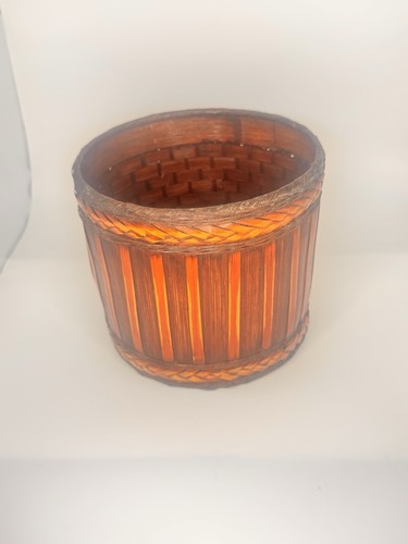 Vintage mid century - mid, wicker