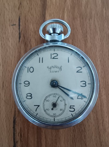 Services army pocket watch - army,