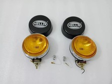 Pair Hella Yellow Fog Lamp