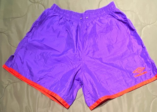 Umbro purple vintage shorts - purple,