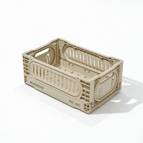 Foldable storage crate - storage,