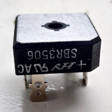 SBR3506 - 35A 600V, 3-phase Bridge Rectifier, HY Electronic Corp, 5-Pin SBR