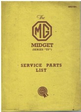 MG MIDGET TF1250 & TF1500