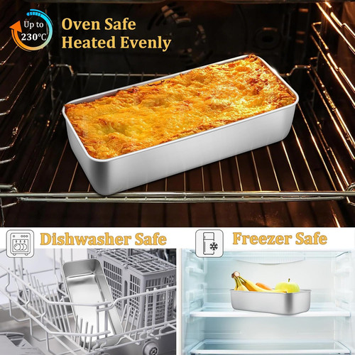 Onader 3lb loaf tin stainless - onader,