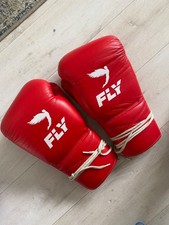 Fly boxing gloves red perfect condition 16oz glove