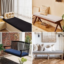 100x30x5cm Anti-Slip Bench Pad Cushion for Swing Patio Bay Window & Living Room