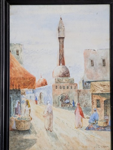 Antique original watercolour - original,