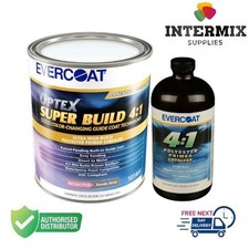 Evercoat Optex Super Build 4:1 Primer, 4.69L & Polyester Primer Surfacer Kit