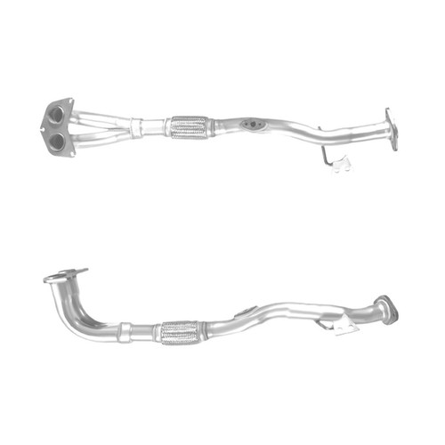 Exhaust pipe front fitting - exhaust, +