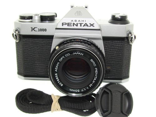 Pentax k1000 35mm film slr - 35mm,