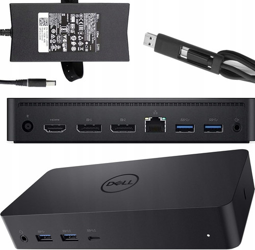 Dell d6000 usb triple - usb-c,