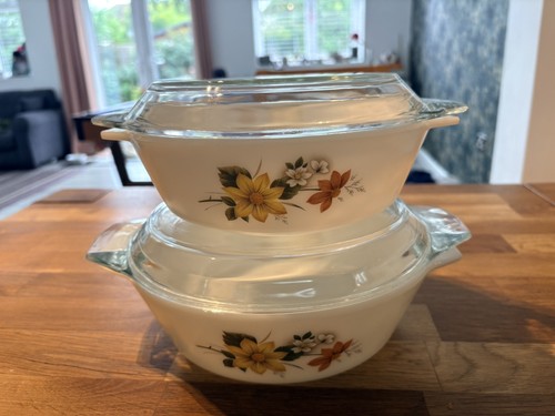Vintage jaj pyrex autumn glory - vintage,
