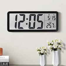 8''LCD Digital Wall Clock
