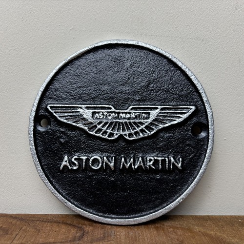 Small aston martin sign - small,