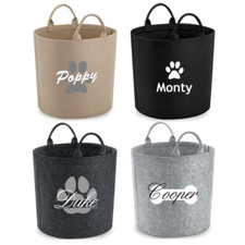 Personalised Dog Paw Storage