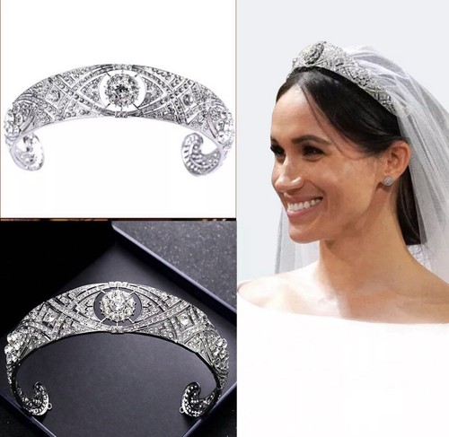 Clear crystal meghan wedding - crystal,
