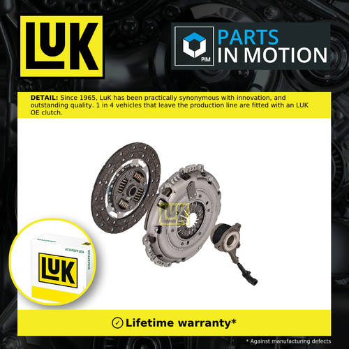 Clutch kit 3pc - clutch,