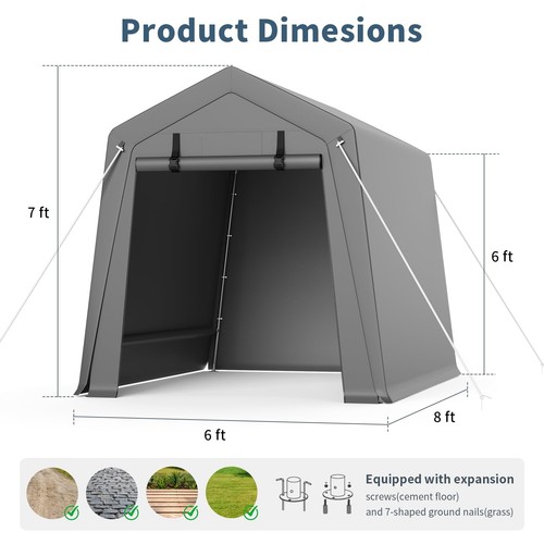 Outdoor storage shelter - storage,
