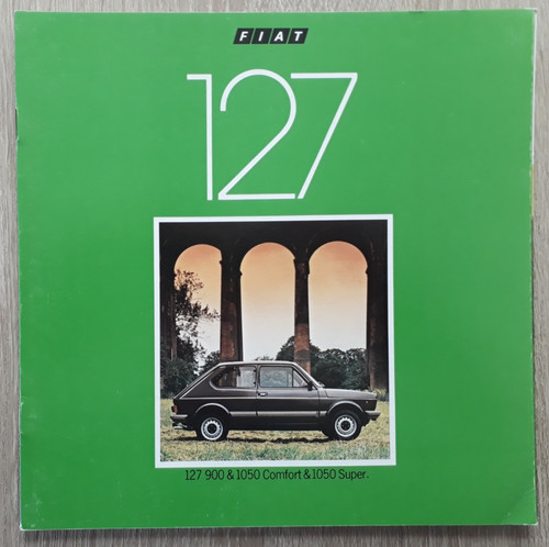 Fiat 127 range brochure 1981 - 127,