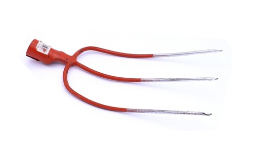 Hay fork prongs - prongs, solid