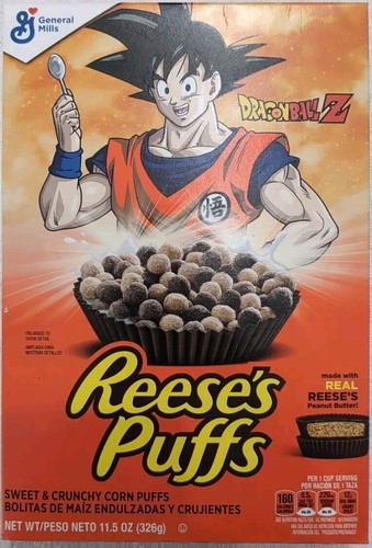 Dragon ball reeses - z, puffs