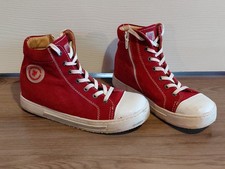 Unisex Size 3 Red Suede