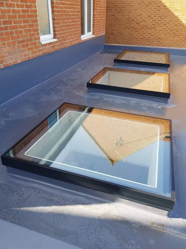 Duraglaze flat glass rooflight - duraglaze,