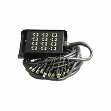 Pulse 12-Way 8/4 XLR Multicore Stage Box