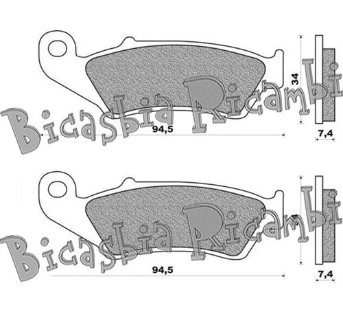 5524 front brake pads - -,