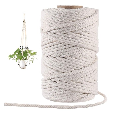 6mm macrame cord 165 feet - 6mm,
