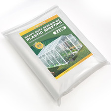 2 X 6M Clear Polythene
