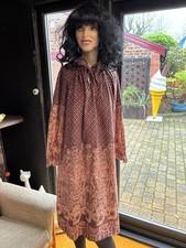 Vintage 1970s Boho Smock Dress 10/12