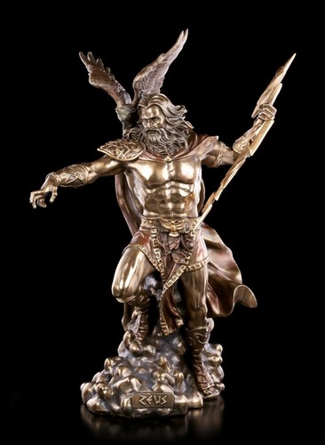 Large zeus figure greek - zeus,