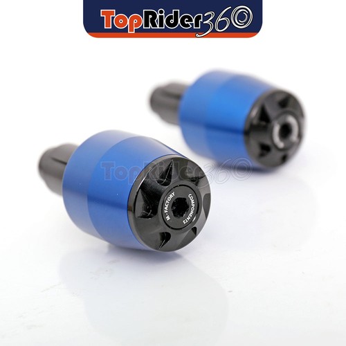 Blue cnc bar end sliders - cnc,