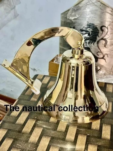 Heavy brass ship bell - heavy,