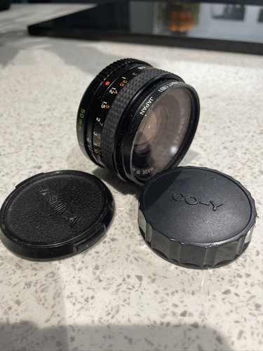 Yashica 50mm prime - yashica,