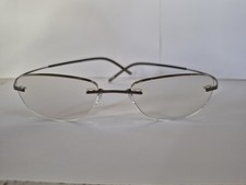 silhouette eyeglasses rimless 7581 40 6055 19 140 Readers 2.00 EUC small