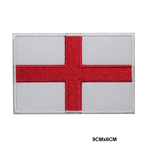 England flag iron sew patch - england, iron/sew