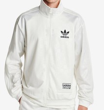 ADIDAS ORIGINALS OG CHILE 62 TRACK TOP OFF WHITE 3 STRIPES UK L NEW RARE LAST 1