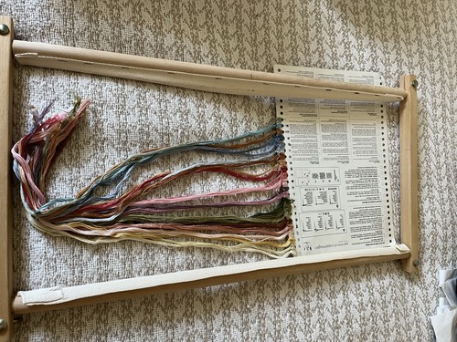 Large wooden embroidery - large,