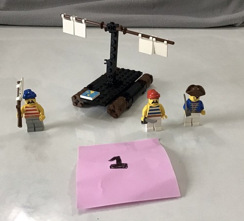 Lego 6257 pirates castaway - lego, castaway's
