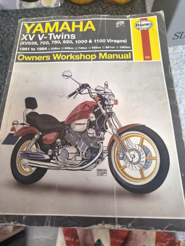 1982 haynes yamaha xz550 - 1982,