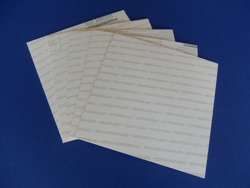 Pack self adhesive - adhesive, mount