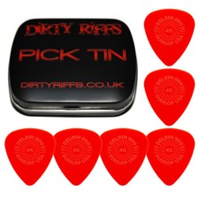 6 x Dunlop Delrin Prime Grip
