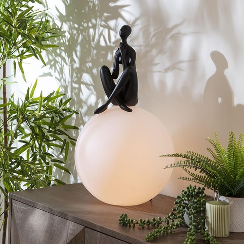 Modern black resin unusual - modern,