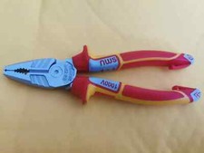 NWS N111-49 VDE 180mm Electrician's High Leverage Combination Pliers