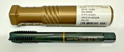 Guhring 5716 m14 - guhring, gold