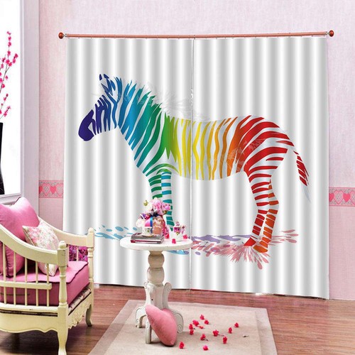 Great colorful zebra - great,