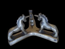 Brass Unicorn Crystal Ball