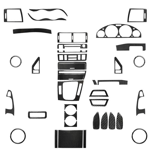 39pcs carbon fiber full kits - carbon,
